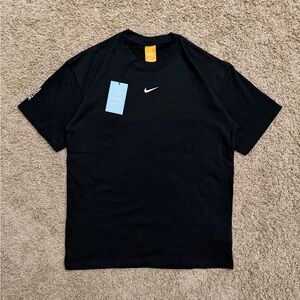 NWT Nike NOCTA NRG Center Swoosh Drake OVO Mens T Shirt Sz S Black White